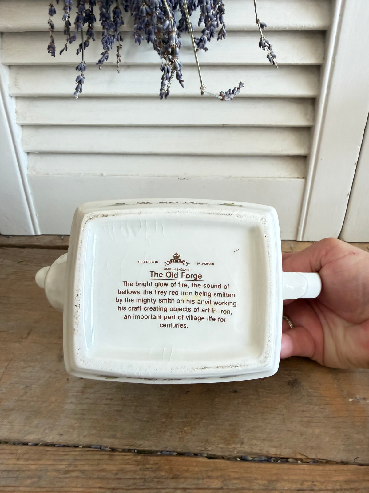 Vintage Sadler theepot &