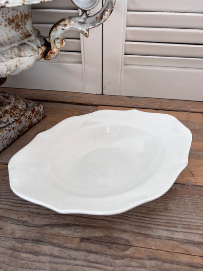 Villeroy Boch La Scala serveerschaaltje, Villeroy Boch serveerschaaltje wit, La Scala porselein, wit porselein serveerschaaltje, kwalitatief porselein, elegant serveerschaaltje, Villeroy Boch servies kopen