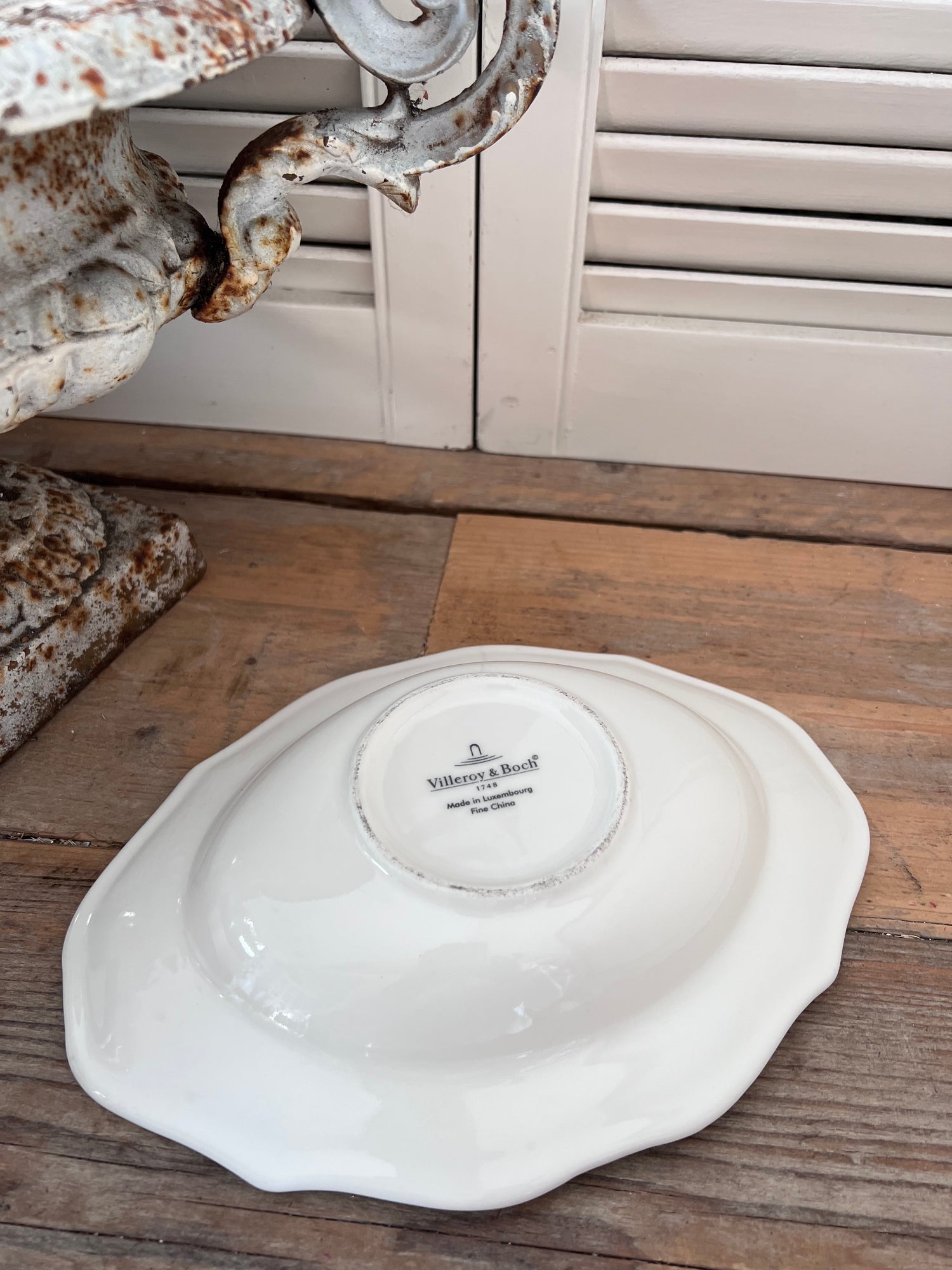 Villeroy Boch La Scala serveerschaaltje, Villeroy Boch serveerschaaltje wit, La Scala porselein, wit porselein serveerschaaltje, kwalitatief porselein, elegant serveerschaaltje, Villeroy Boch servies kopen