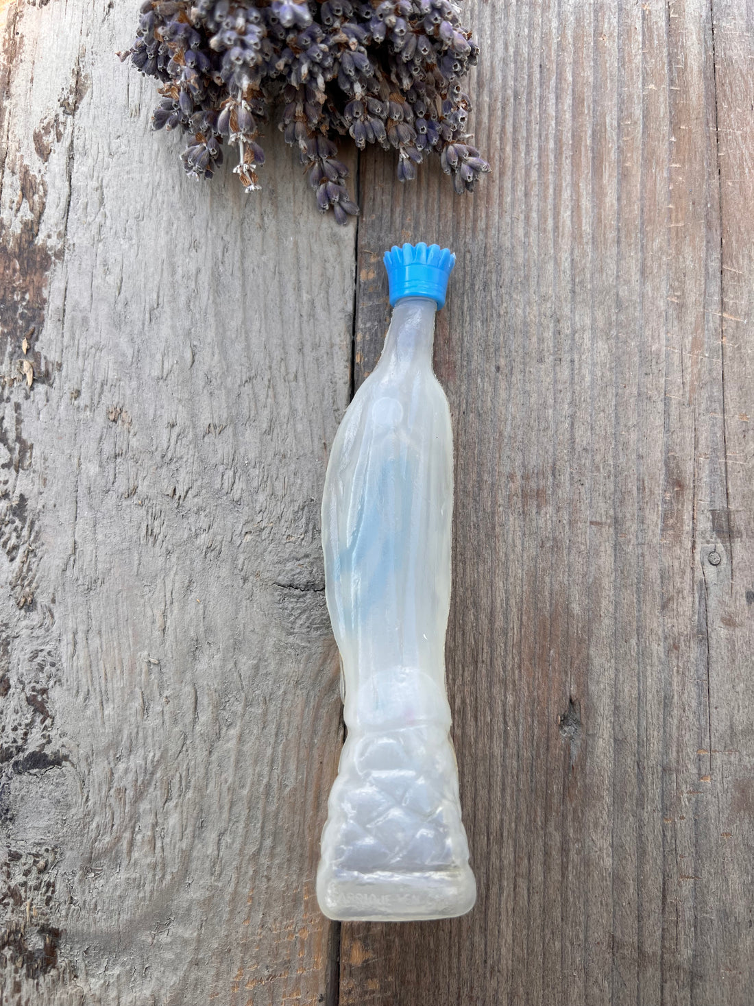 Small holy water bottle Maria de Lourdes
