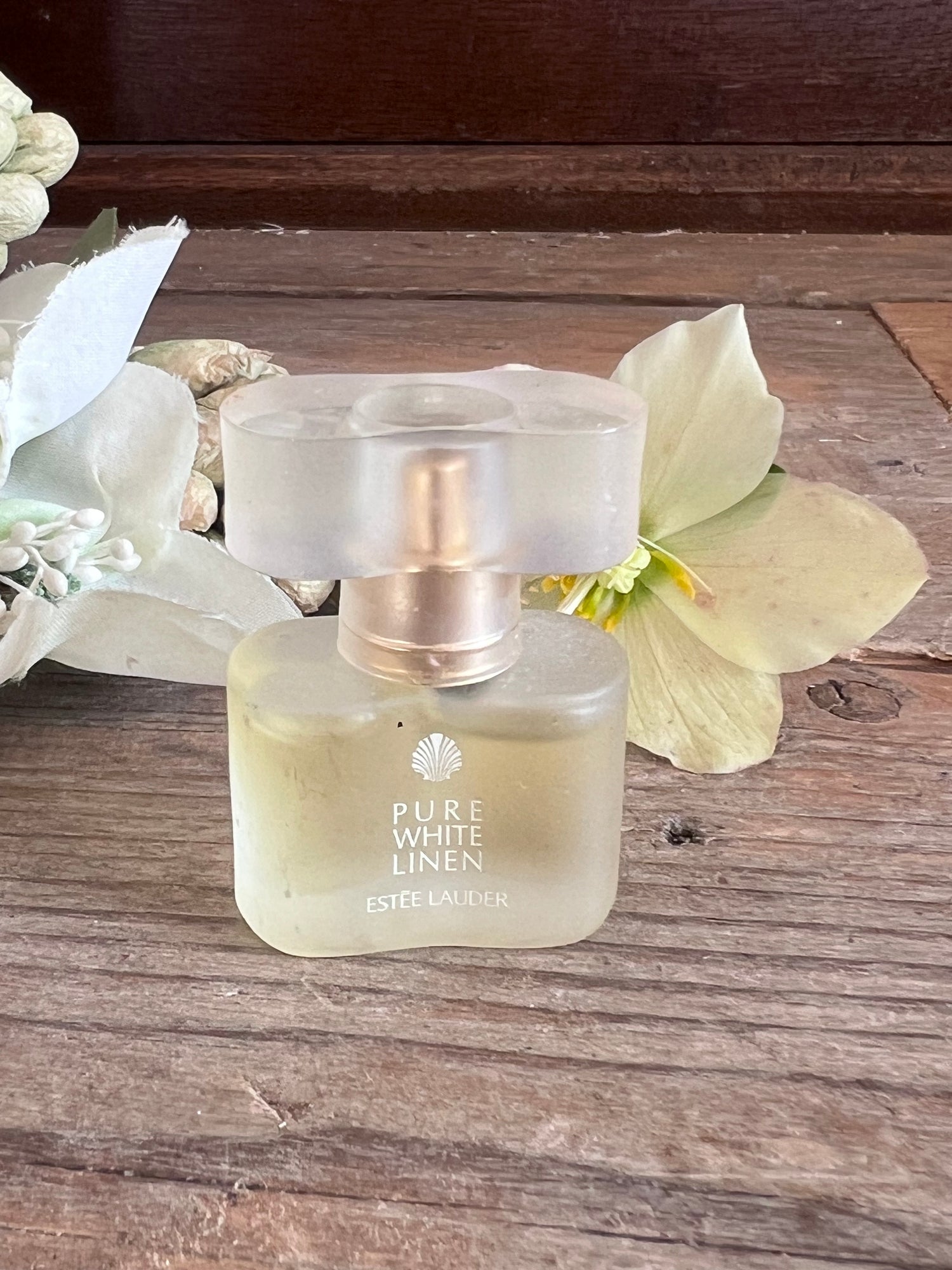 Miniatuur parfumflesje White Linnen Estée Lauder - mini spray flacon