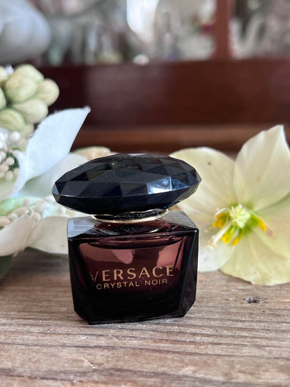 Miniatuur parfumflesje Versace Crystal Noir
