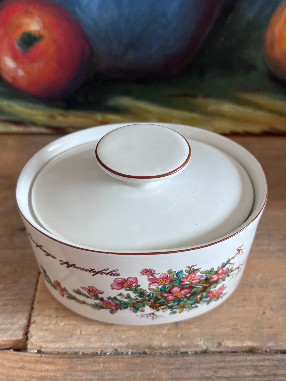 Botanica suikerpot Villeroy &amp;amp; Boch, Villeroy &amp; Boch suikerpot ovaal, suikerpot Villeroy en Boch Douwe Egberts, Botanica collectie suikerpot, Villeroy &amp;amp; Boch servies, suikerpot porselein ovaal, exclusieve suikerpot Douwe Egberts, Villeroy  Boch koffieaccessoires, design suikerpot Botanica.