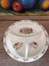 Royal Doulton Bunnykins kinderbord, vintage kinderbord, kinderbord met verdeelvakken, Bunnykins bord, porseleinen kinderbord, klassiek kinderbord, Royal Doulton vintage bord, kinderservies Royal Doulton, Bunnykins servies, kindertafelservies met vakken.