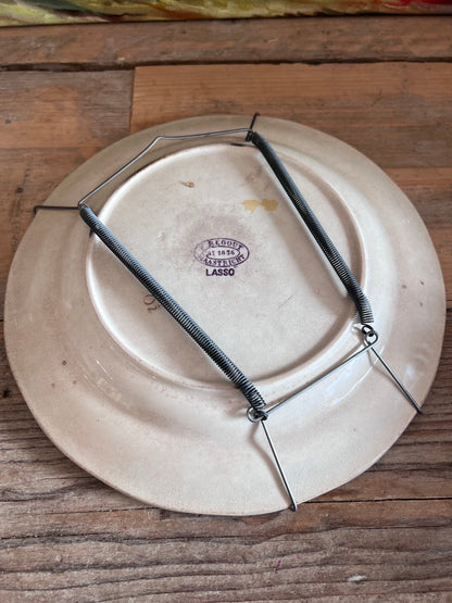 Wandbord "Lasso" Petrus Regout 1878