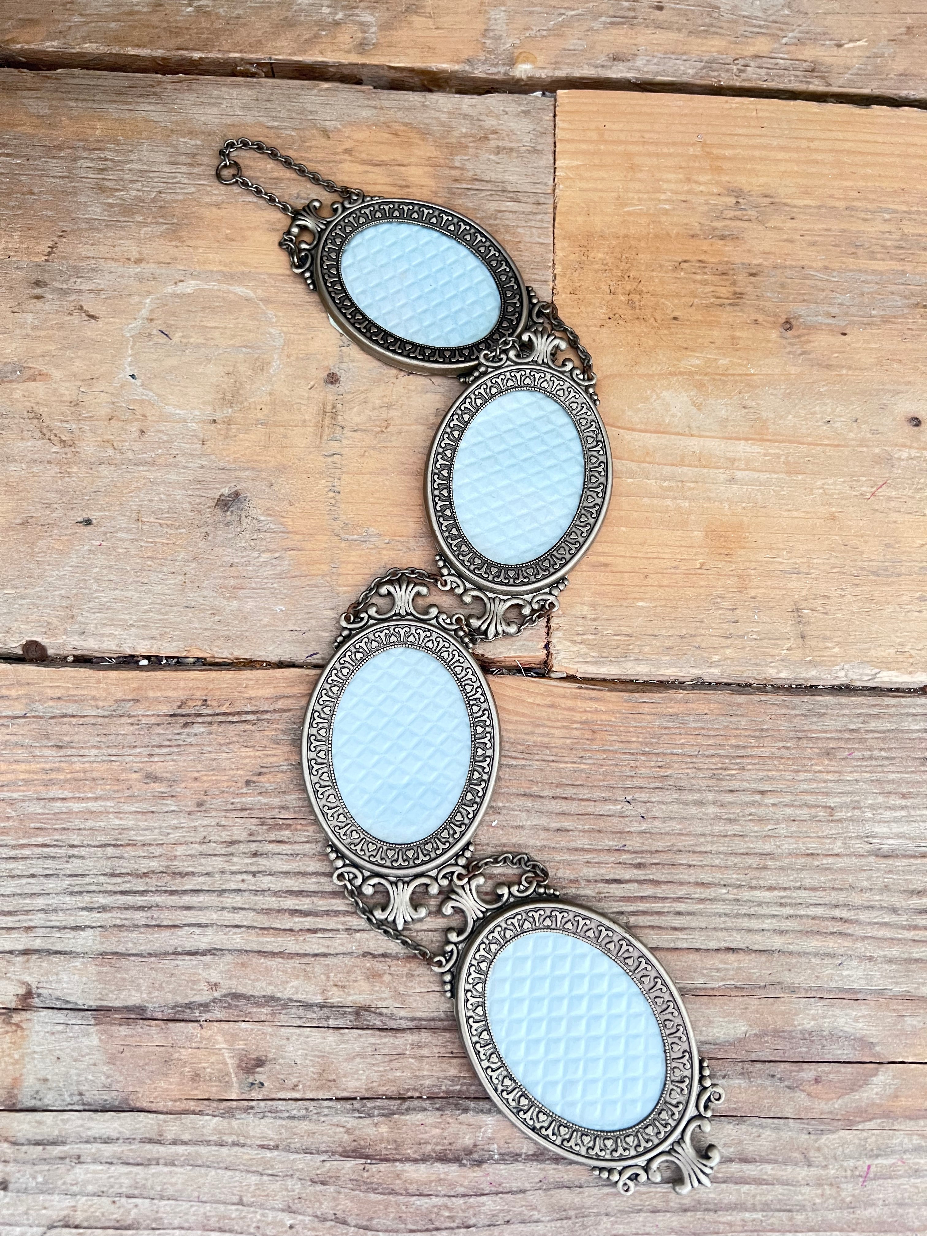 Vintage fotolijstjes, ovale fotolijstjes, 