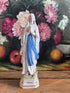 Vintage Maria de Lourdes beeldje van porselein 