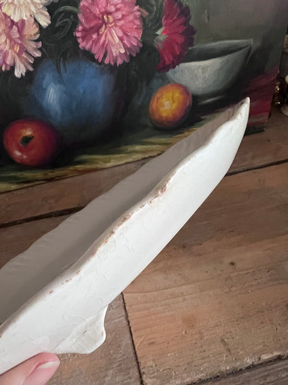 Empire Ware vleesschaal - antiek servies uit 1890/1900