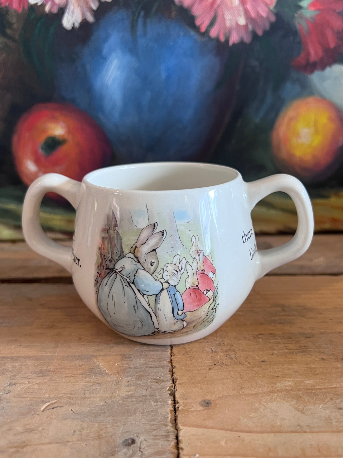 Peter Rabbit beker voor kleuter Wedgwood porselein