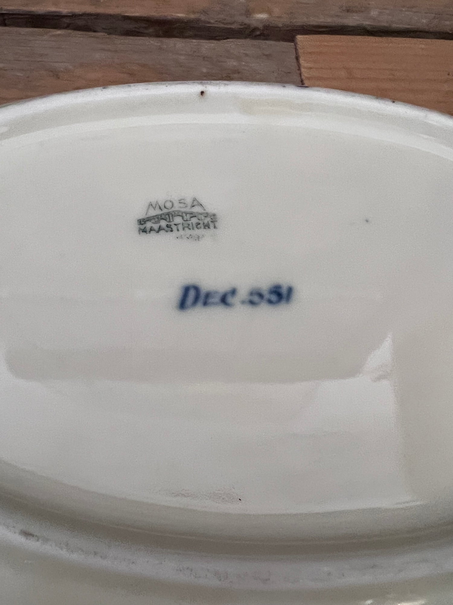 Mosa zuurschaaltje - vintage servies