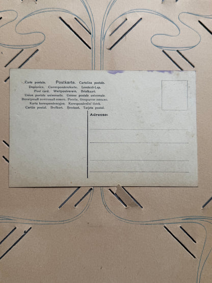 Antieke ansichtkaarten, oude postkaarten, damesportretten, Belle Epoque, romantische fotokaarten,antieke fotografie, ingekleurde ansichtkaarten, vintage emphemera, brocante decoratie, kaarten verzamelen, Sofia&
