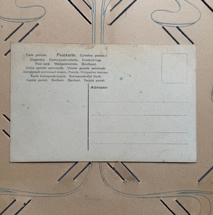 Antieke ansichtkaarten, oude postkaarten, damesportretten, Belle Epoque, romantische fotokaarten,antieke fotografie, ingekleurde ansichtkaarten, vintage emphemera, brocante decoratie, kaarten verzamelen, Sofia&