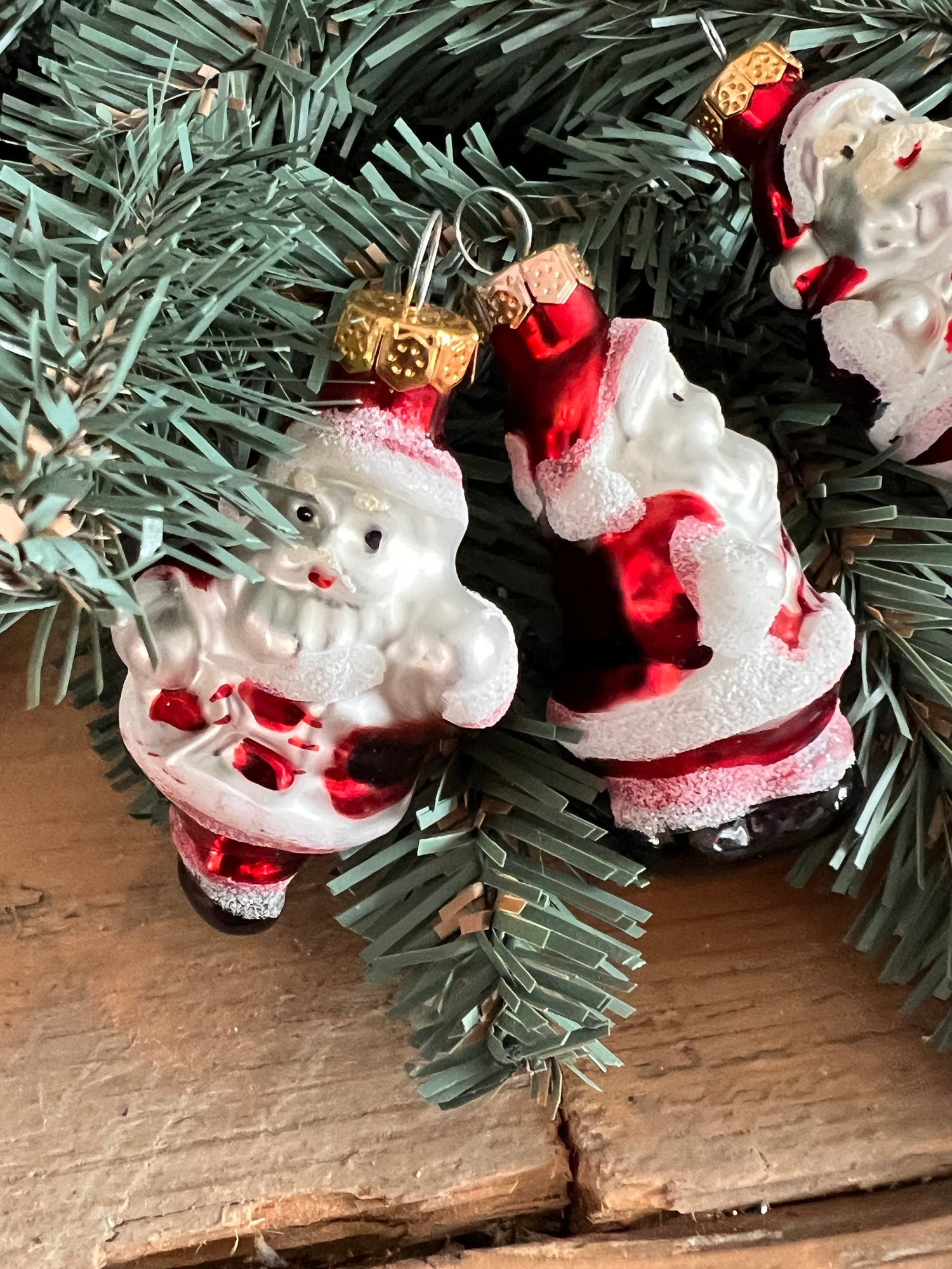 Mini kerstman kerstballetjes