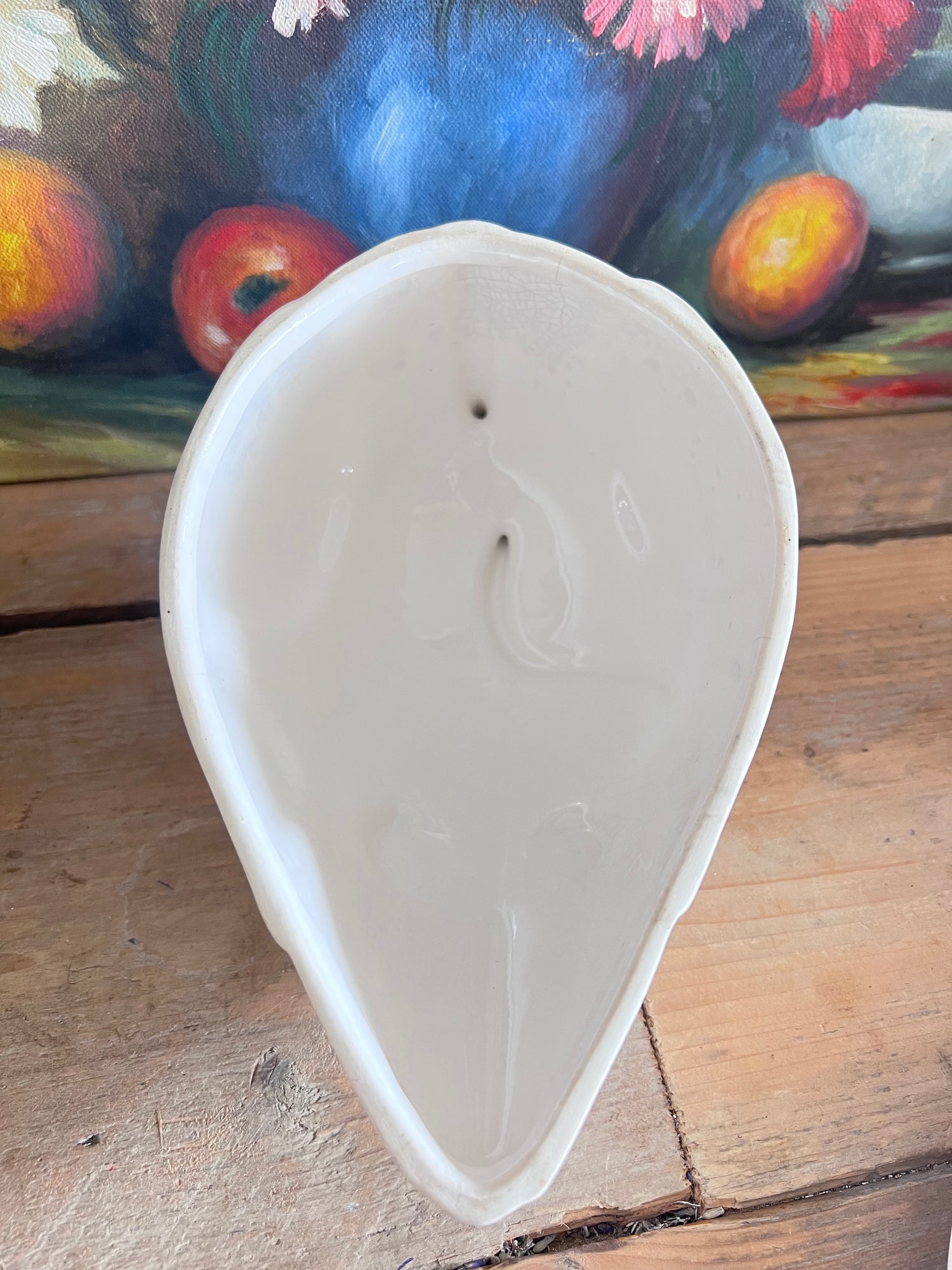 Witte muis kaasstolp