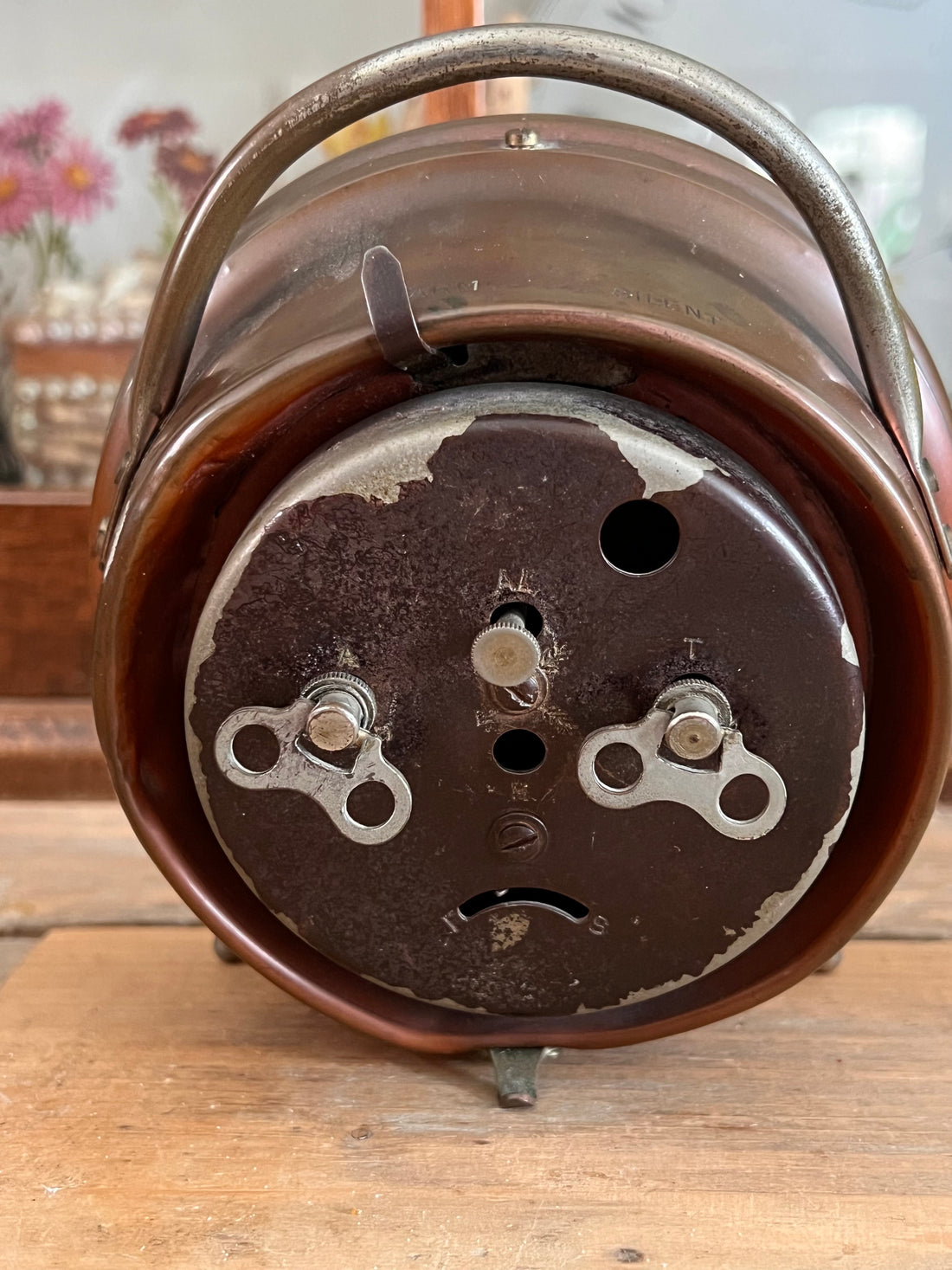 Franse brocante wekker