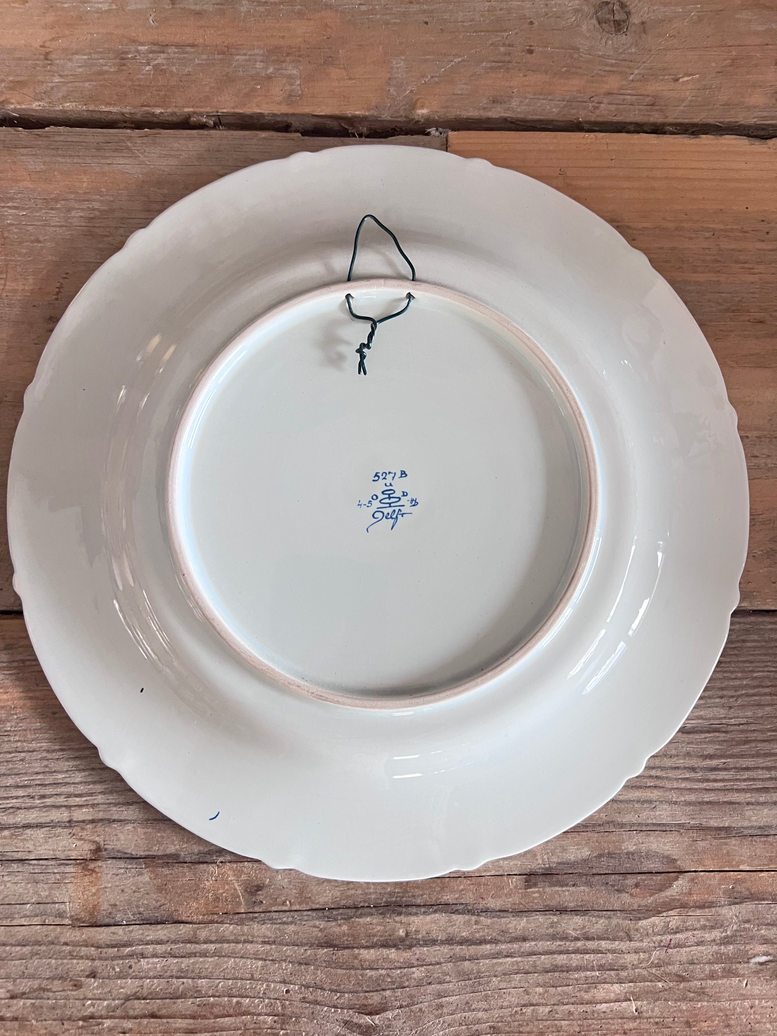 Porceleyne fles wandbord