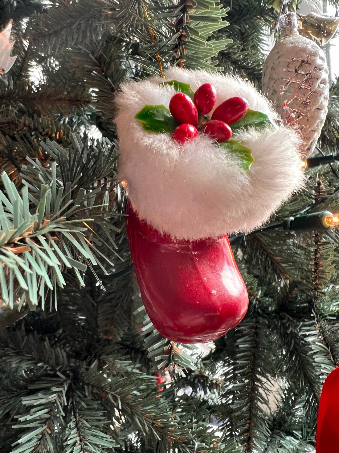 Vintage kerstdecoratie