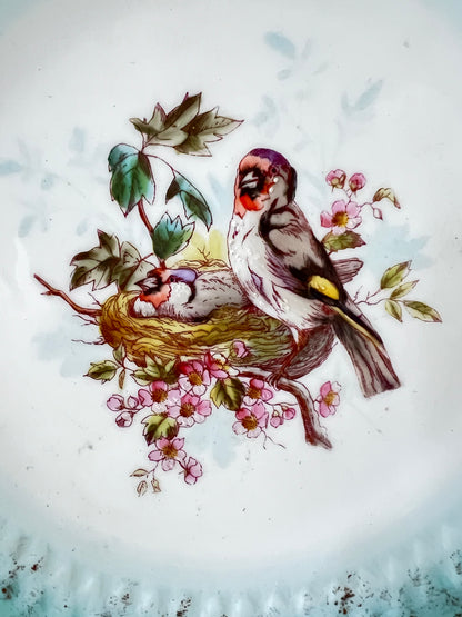 Limoges sierbord met afbeelding puttertje