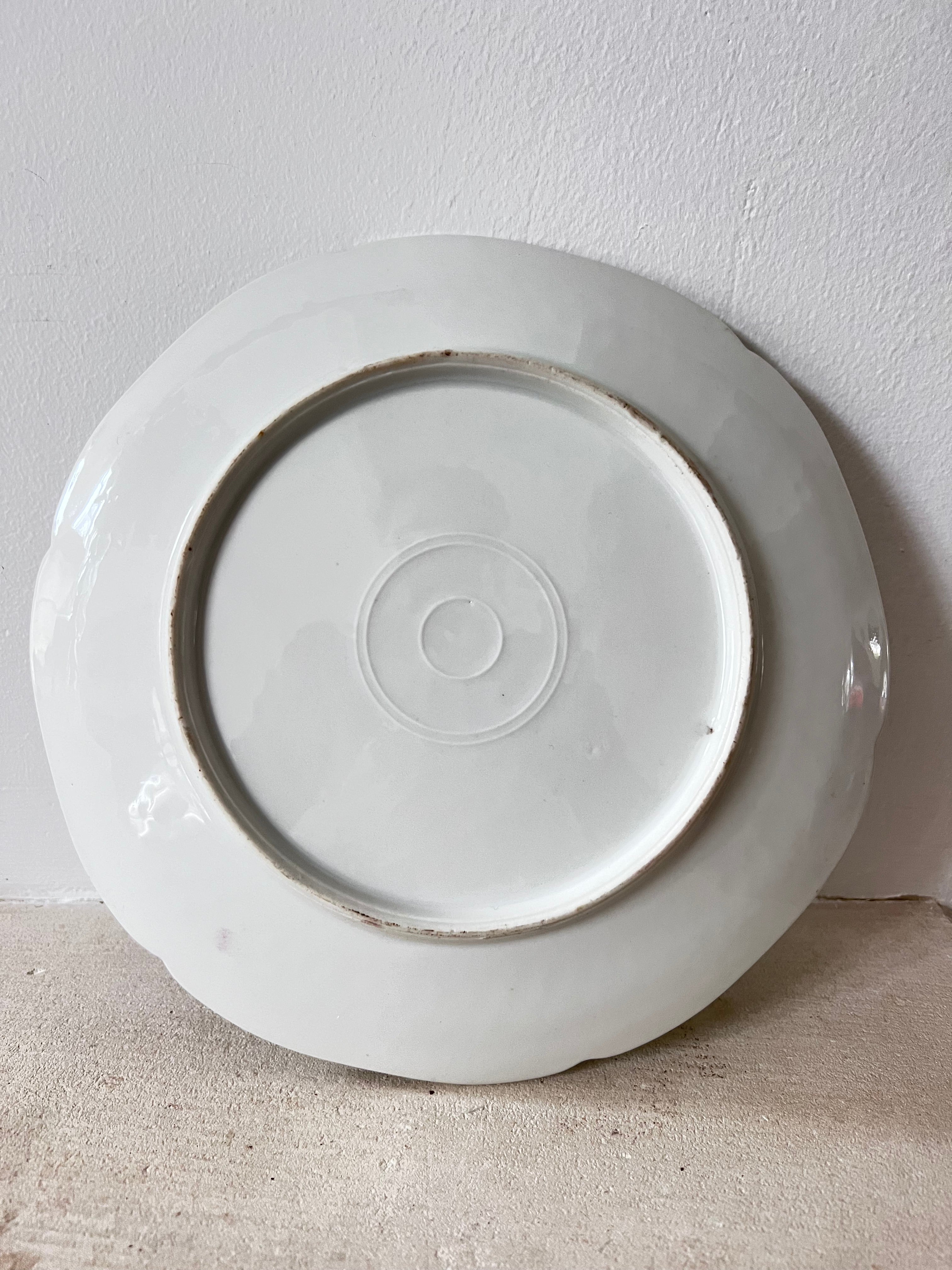 Limoges sierbord met afbeelding puttertje