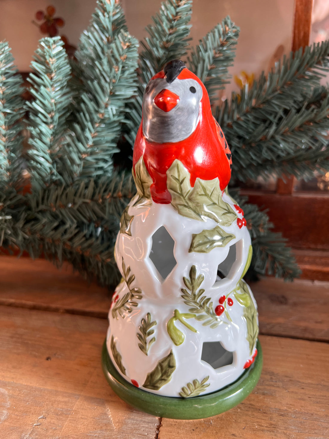 Kerst waxinelichthouder Villeroy and Boch