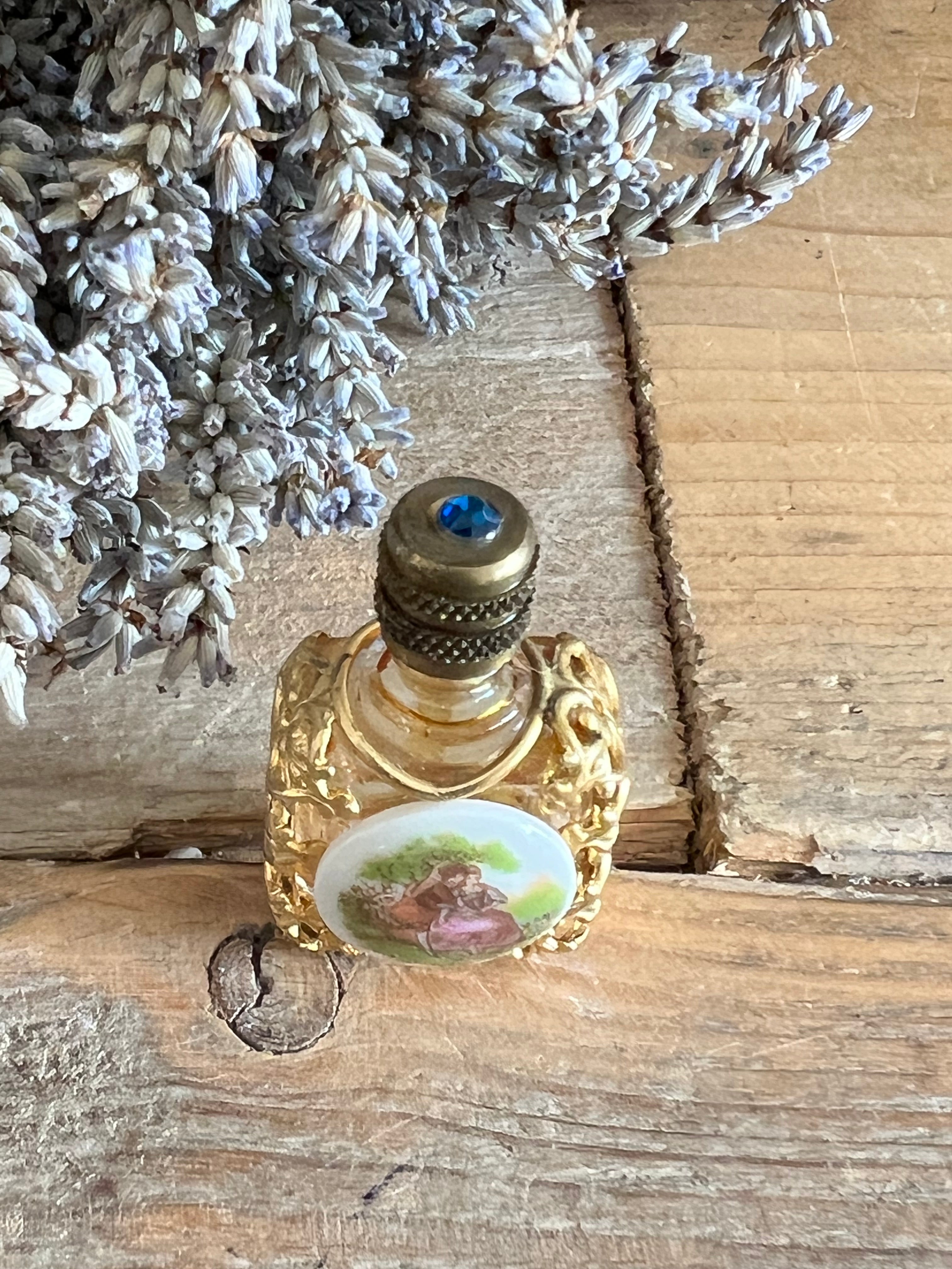 Miniatuur parfumflesje Limoges