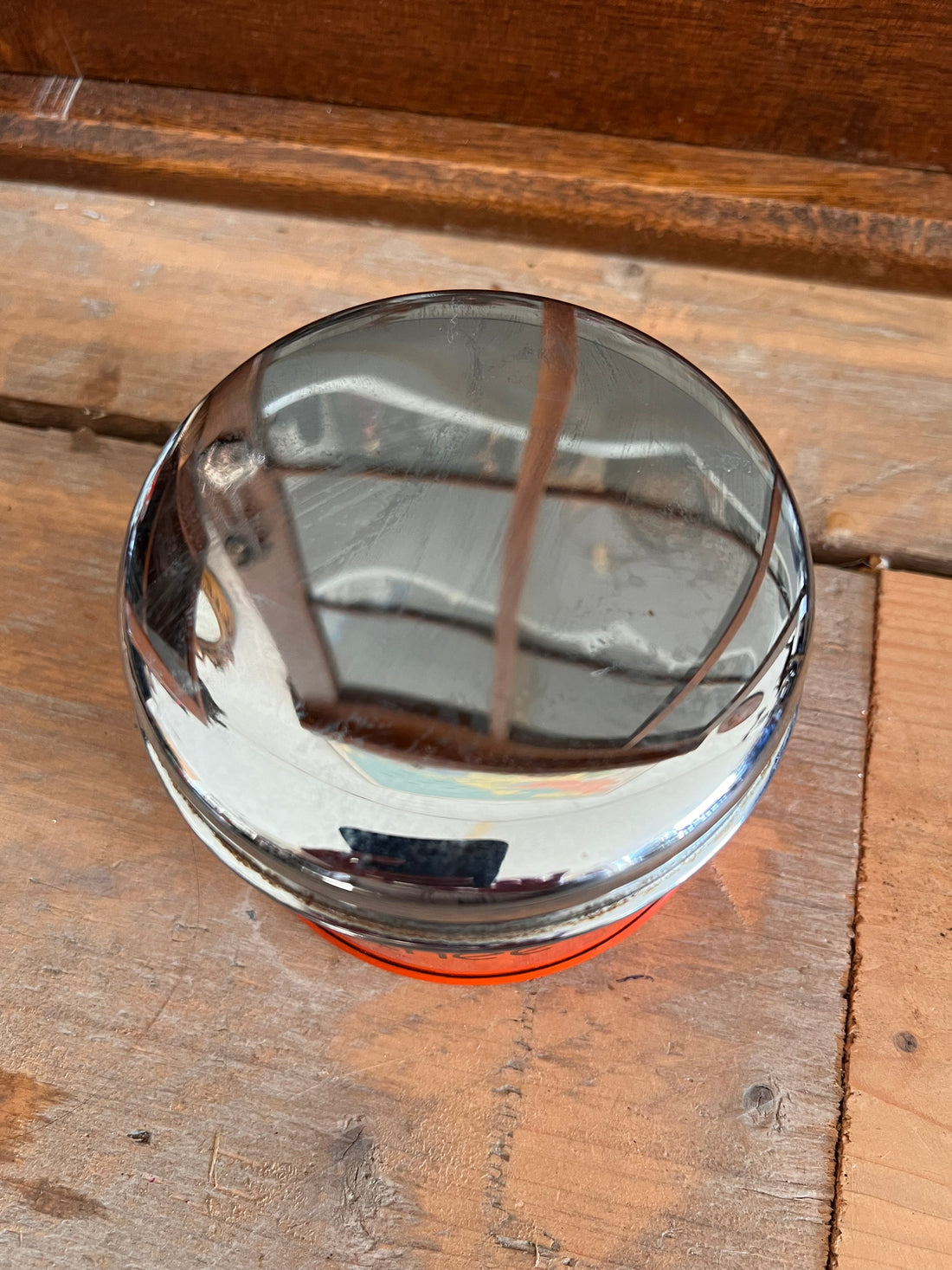 Brabantia voorraadbus thee oranje