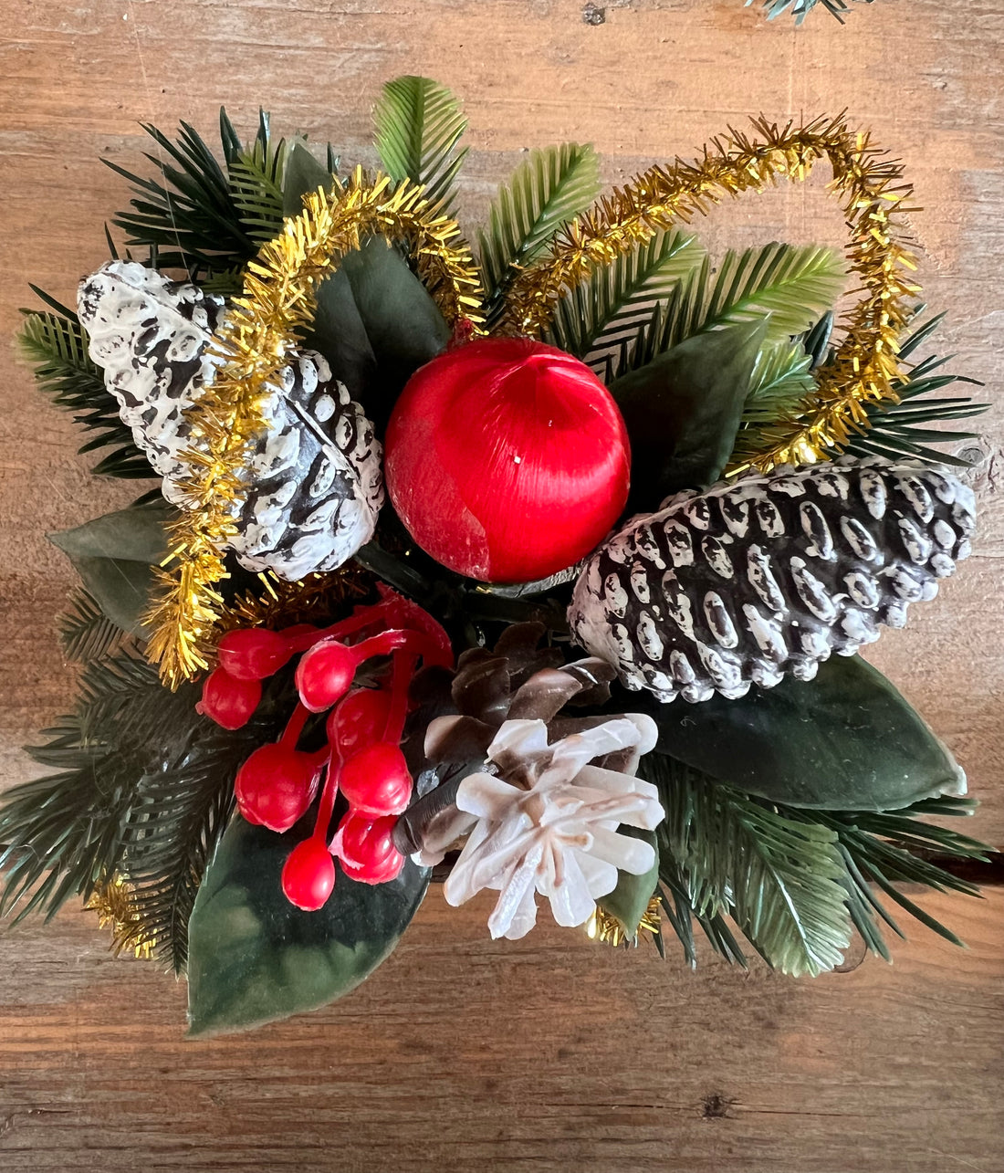 Retro Christmas decoration plastic