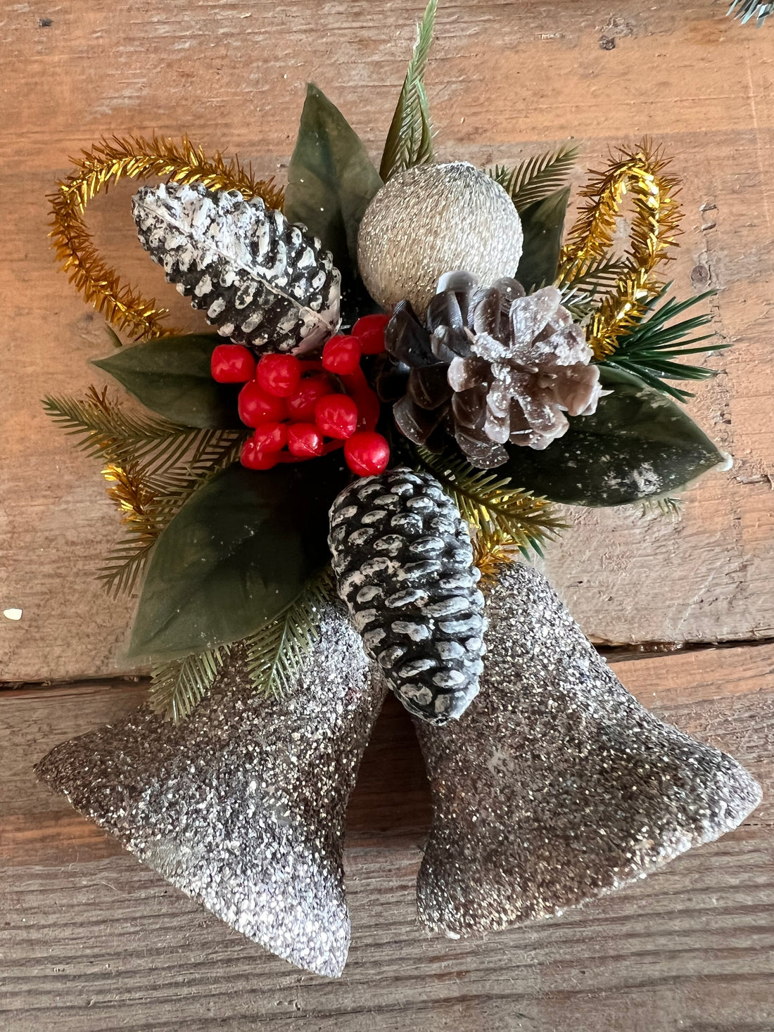 Retro kerstversiering