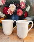 edgwood Edme koffiebeker, roomwit koffiebeker, vintage porseleinen koffiekop, klassieke koffie cup, Wedgwood porselein.