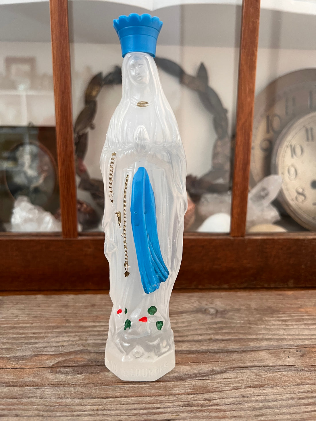 Holy water bottle Maria de Lourdes