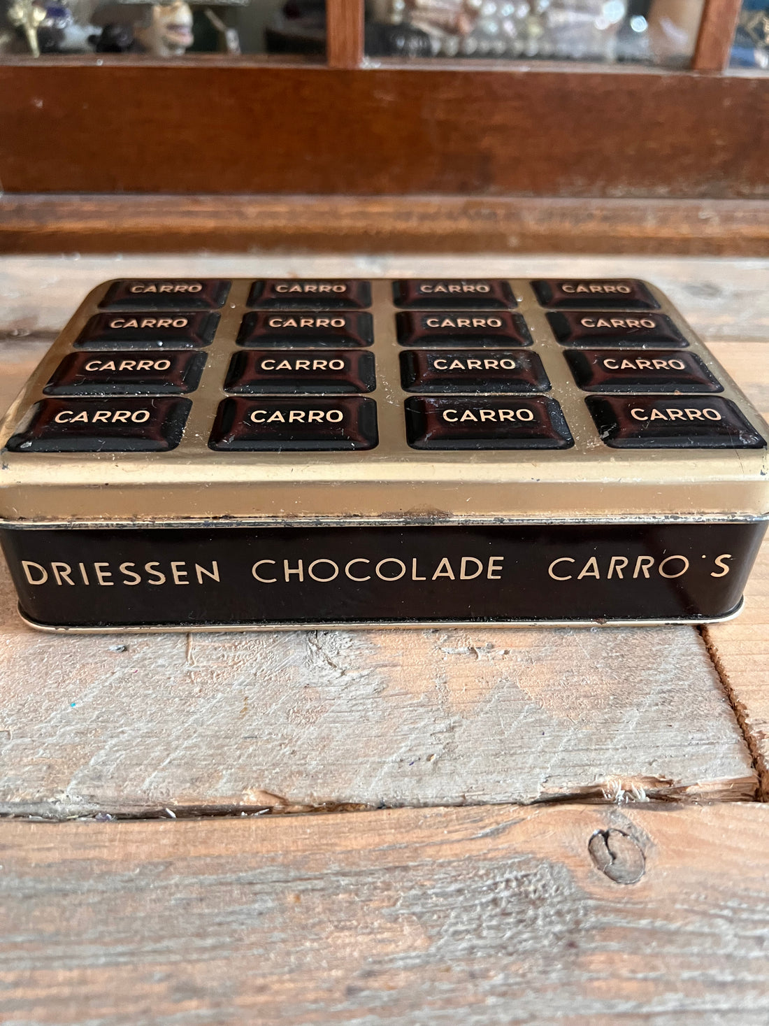 Chocoladeblikje Carro van Driessen