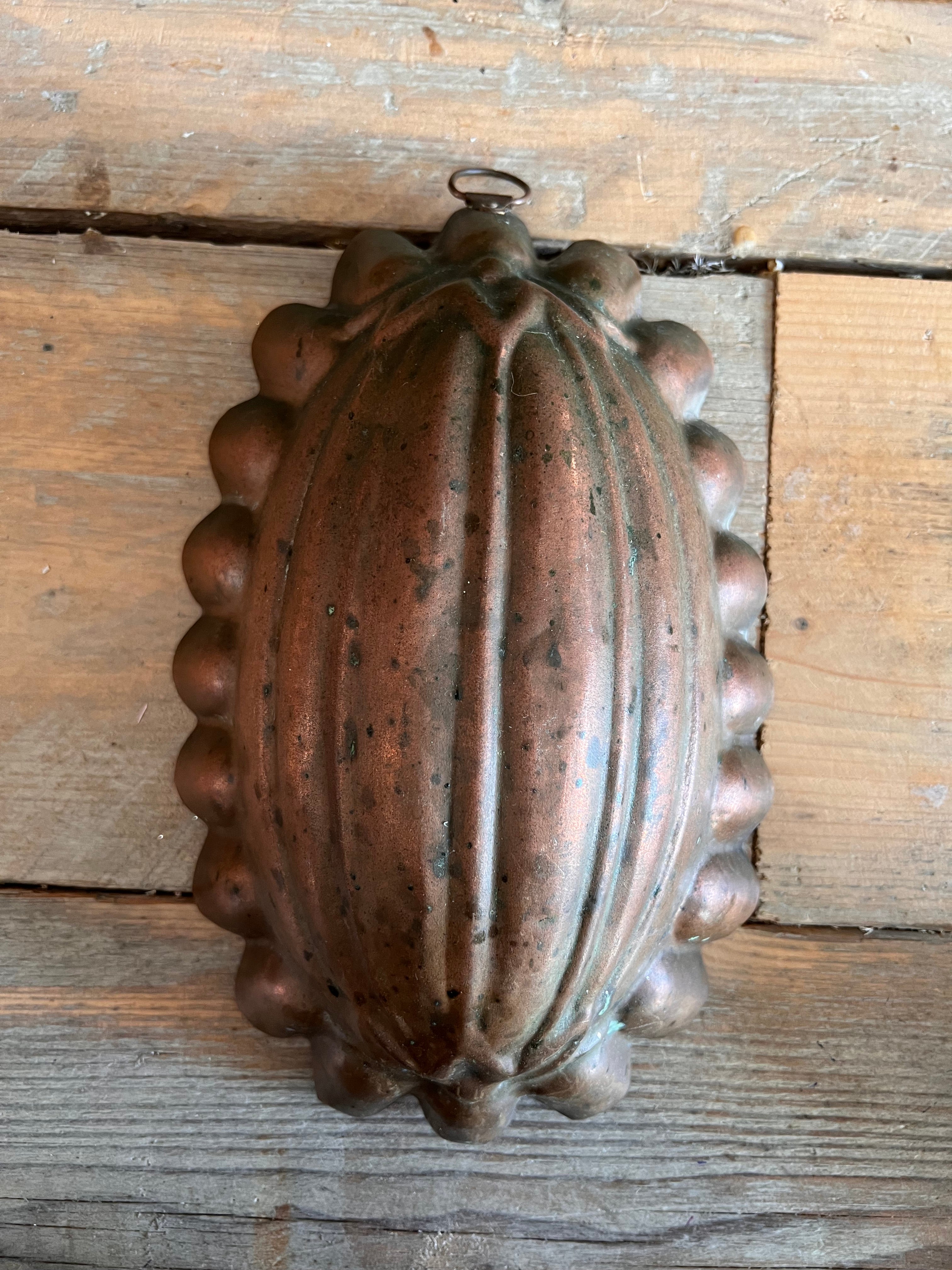 Vintage bakvorm cacaoboon