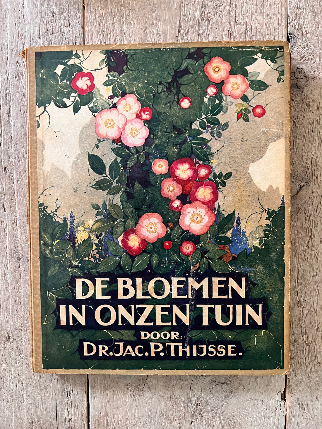 Verkade plaatjesalbum De Bloemen in onzen tuin