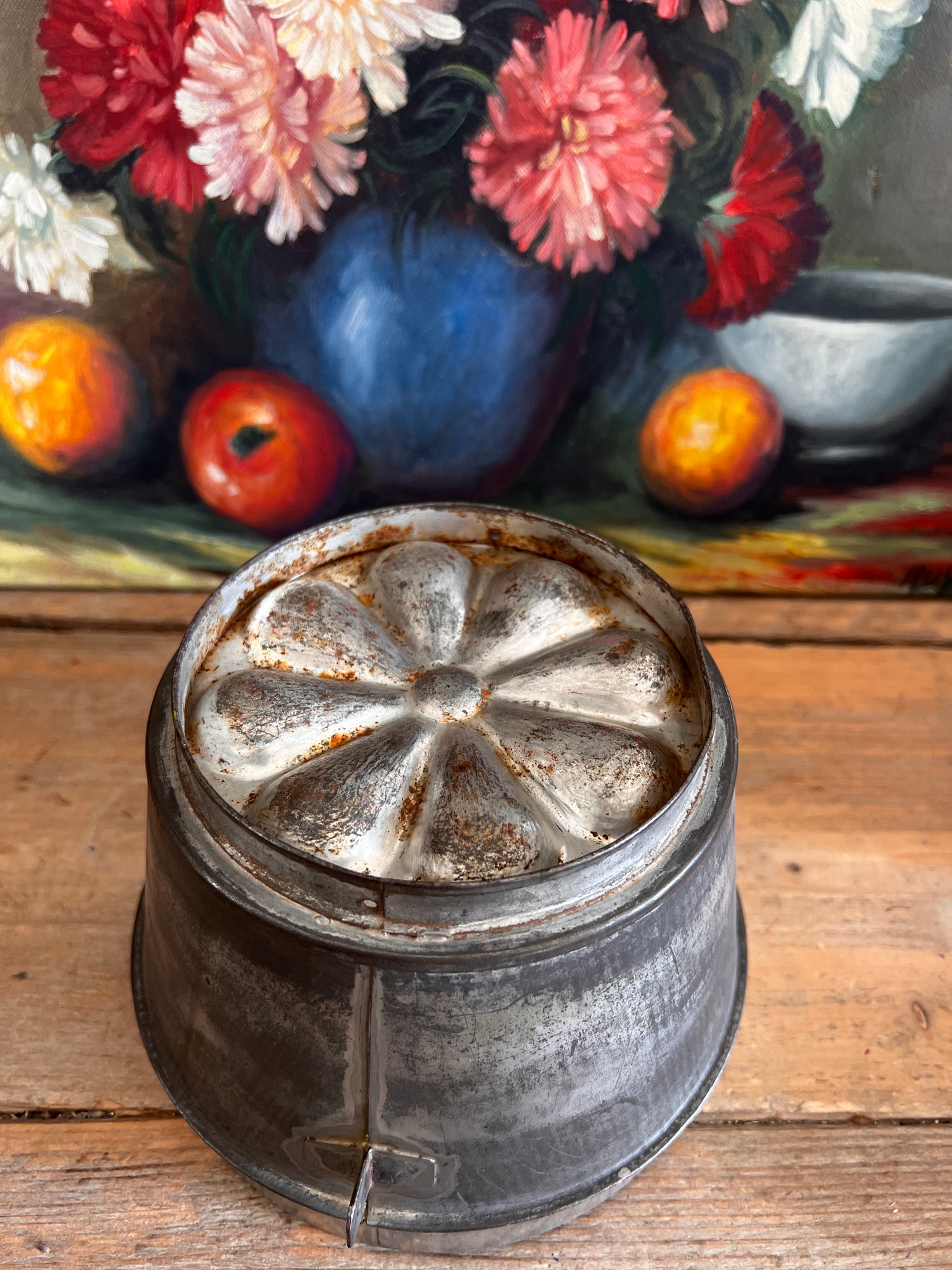 Antieke poffert - bakvorm