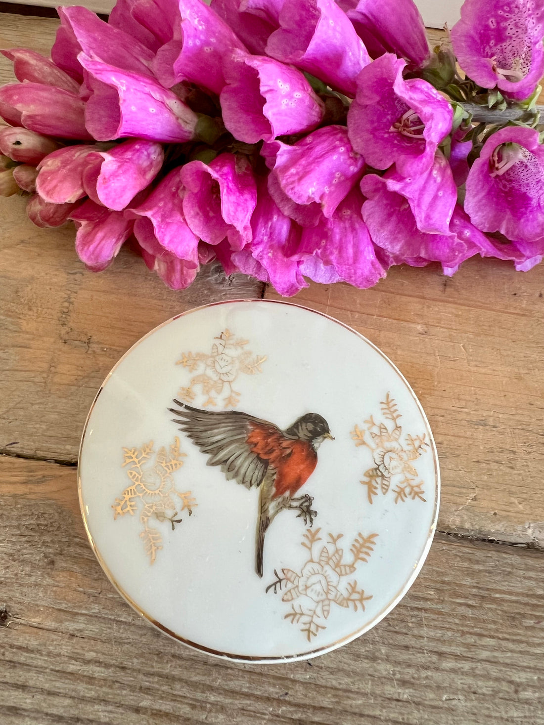 Limoges porselein dekseldoosje