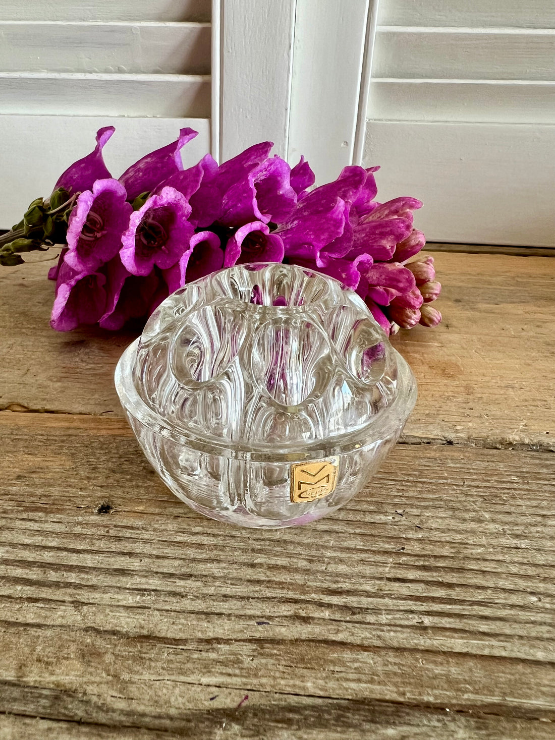 Pique fleurs van kristal uit Frankrijk