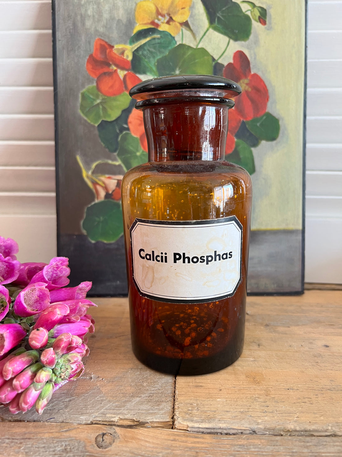 Vintage apothekerspot Calcii Phosphas