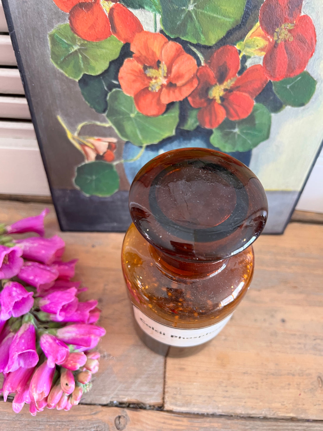 Vintage apothekerspot Calcii Phosphas
