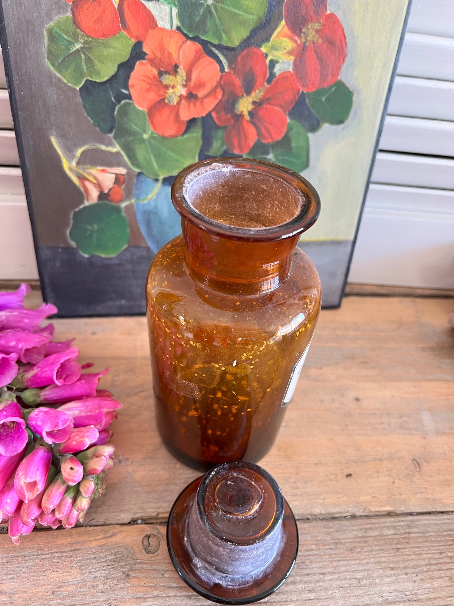 Vintage apothekerspot Calcii Phosphas