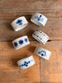 Vintage IKEA Heder emaille servetringen blauw wit , servetringen, vintage servetringen, vintage emaille servetringen, IKEA vintage, Sofia&