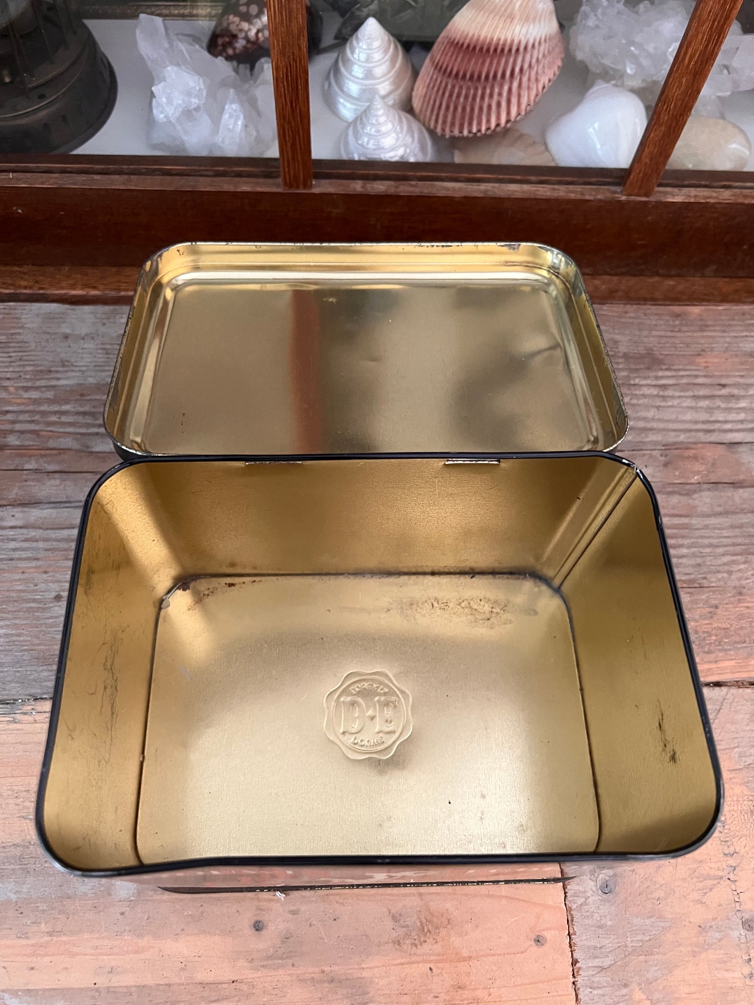 Douwe Egberts koffieblik
