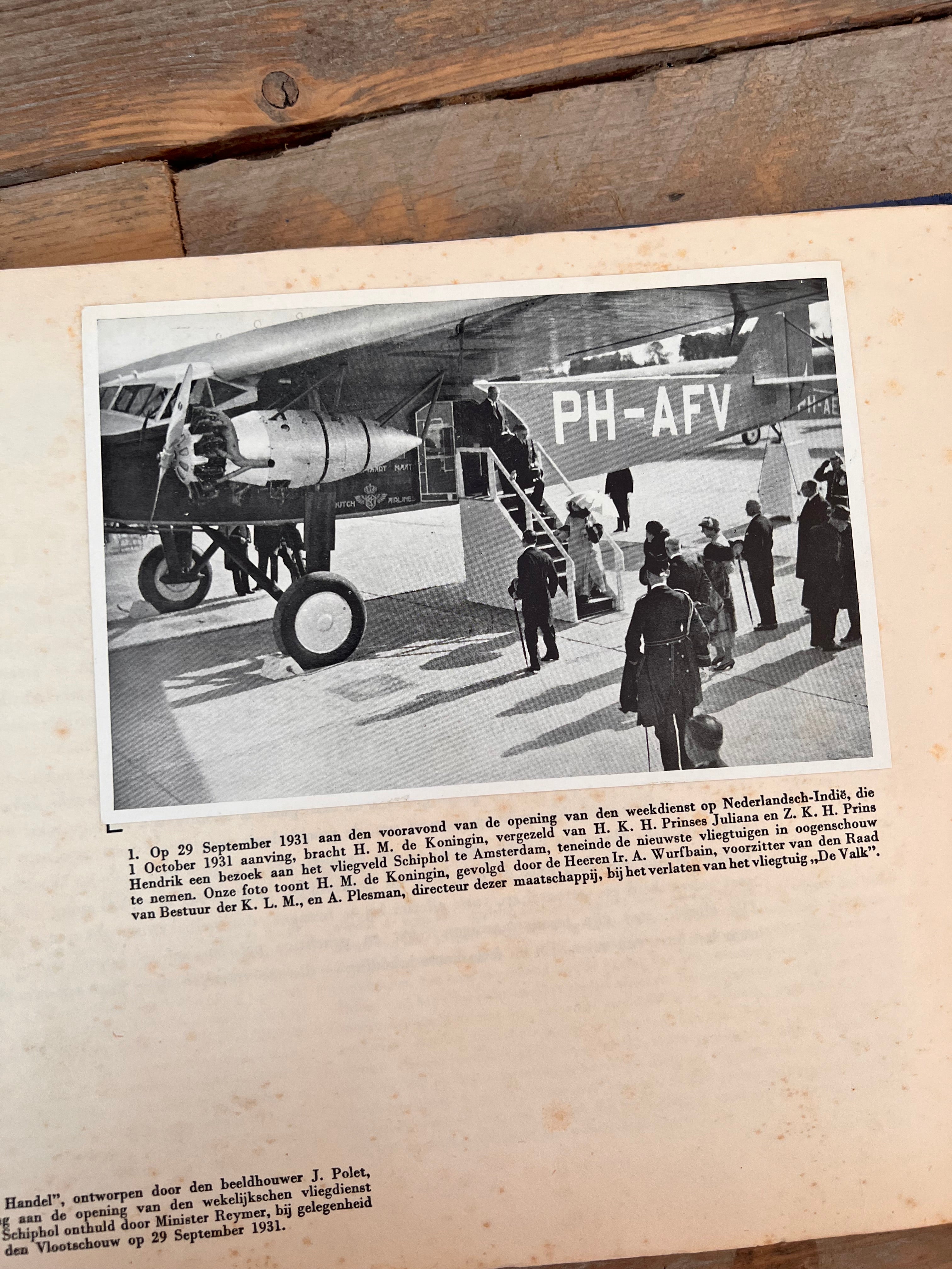 Der fliegende Holländer KLM 1930er Jahre