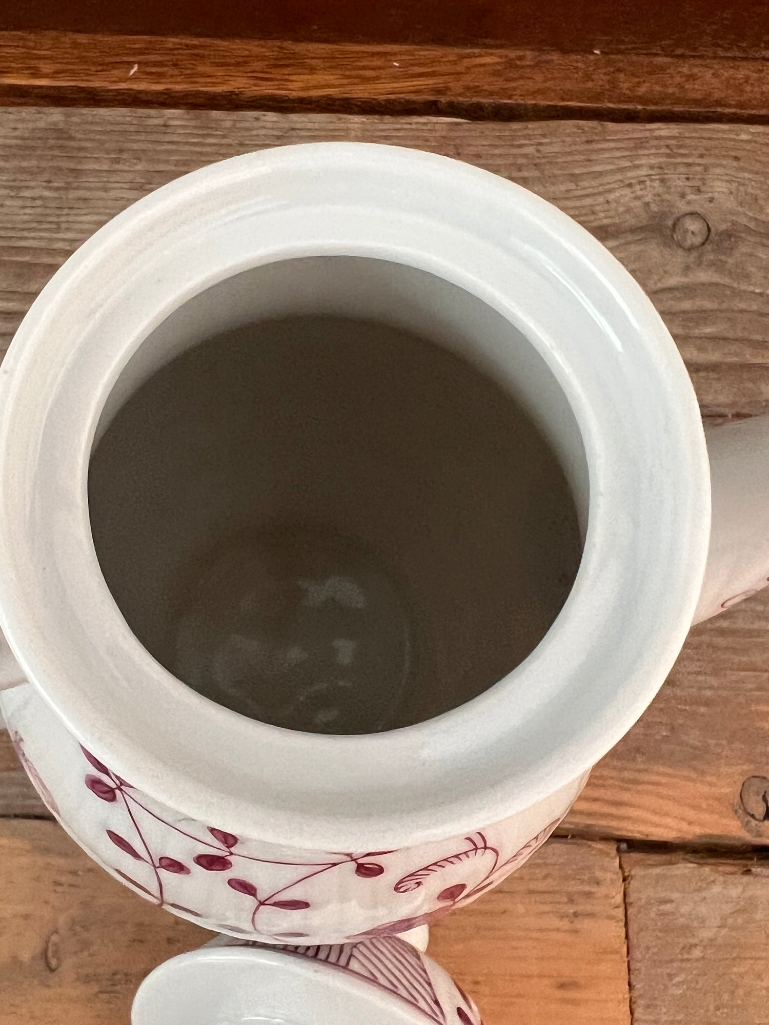 Koffiepot China Purpur