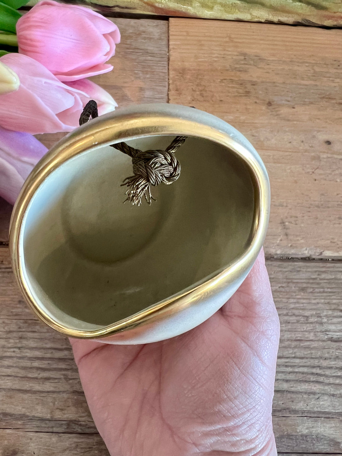 retro muurvaasje, muurvaas, ovale muurvaasje, 