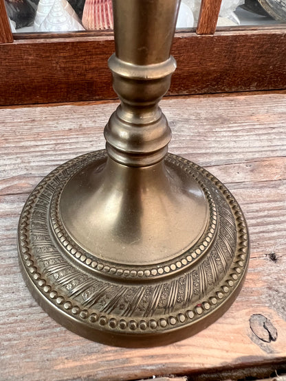 Vintage candlestick bronze