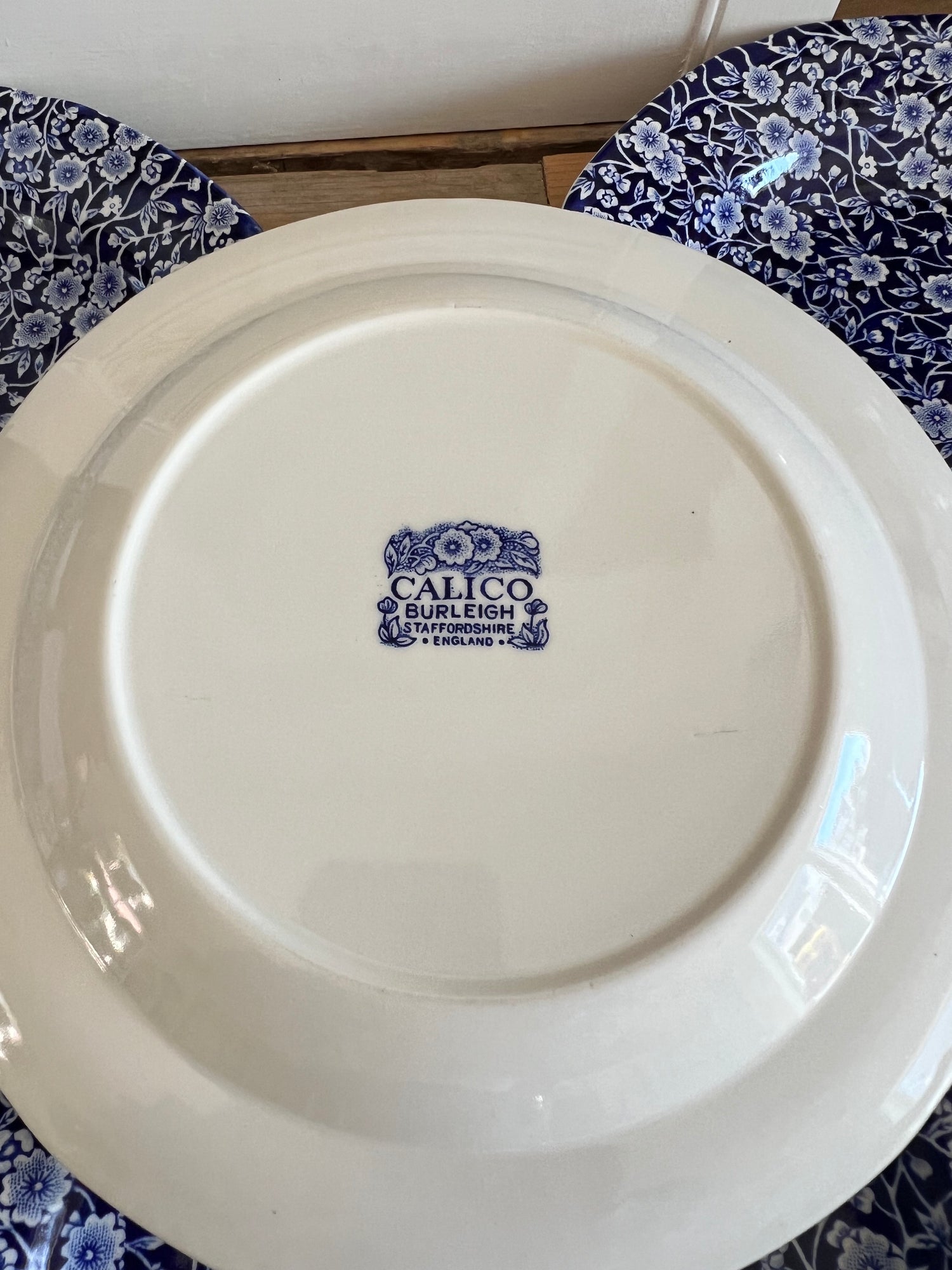 Calico Burleigh dinerbord