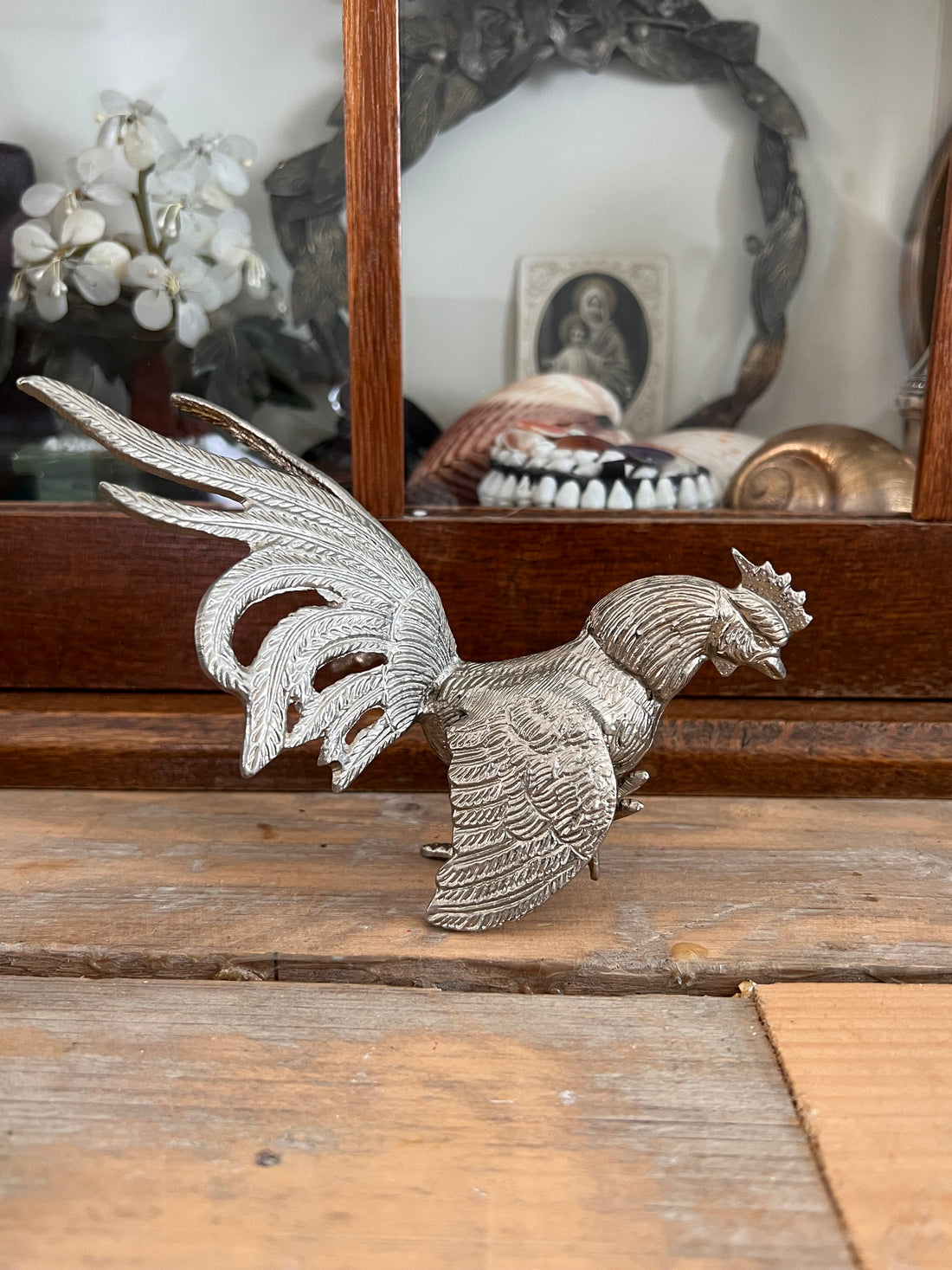 Rooster table piece