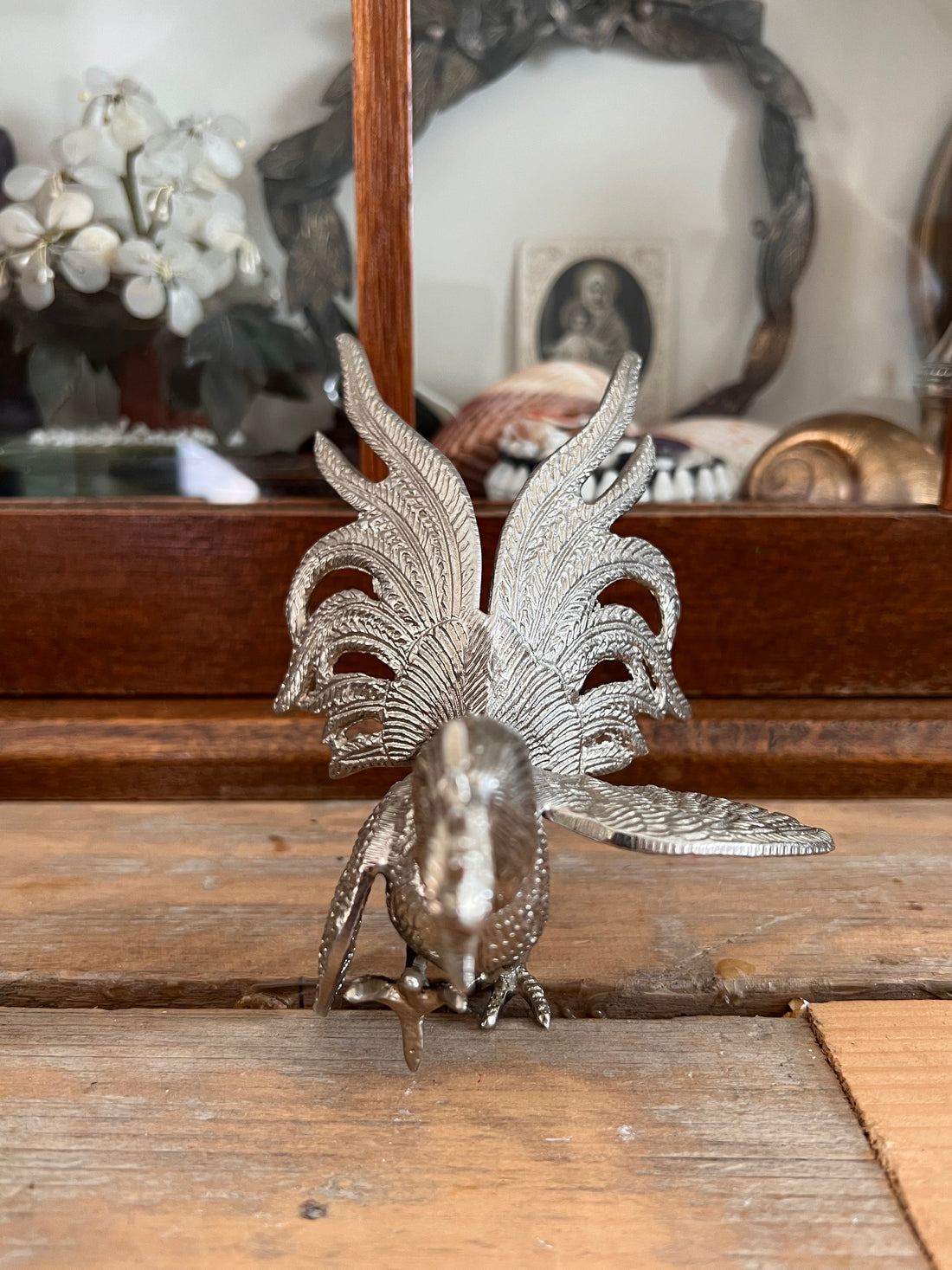Rooster table piece