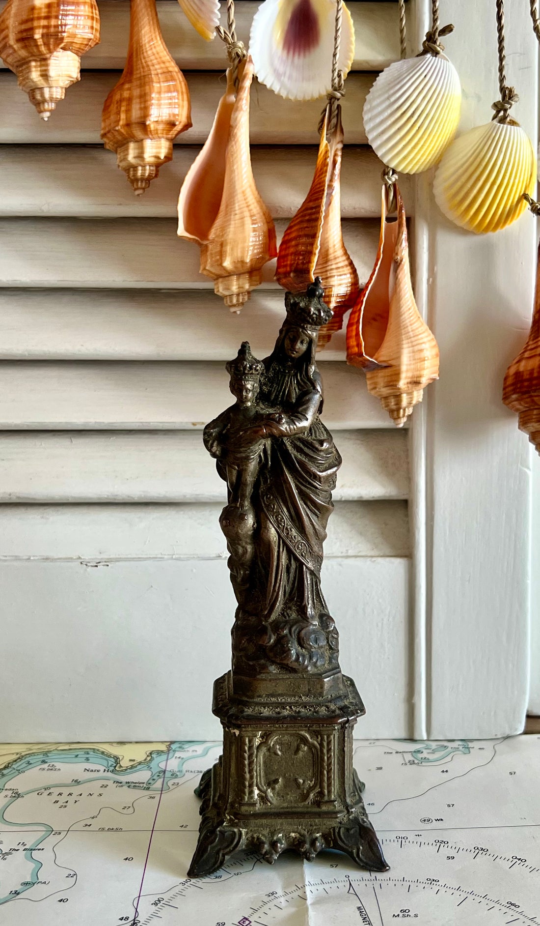 Frans Maria beeld van brons