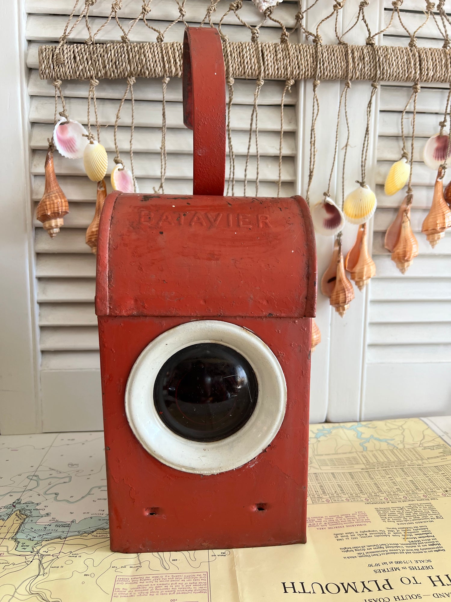 Rode seinlamp Batavier